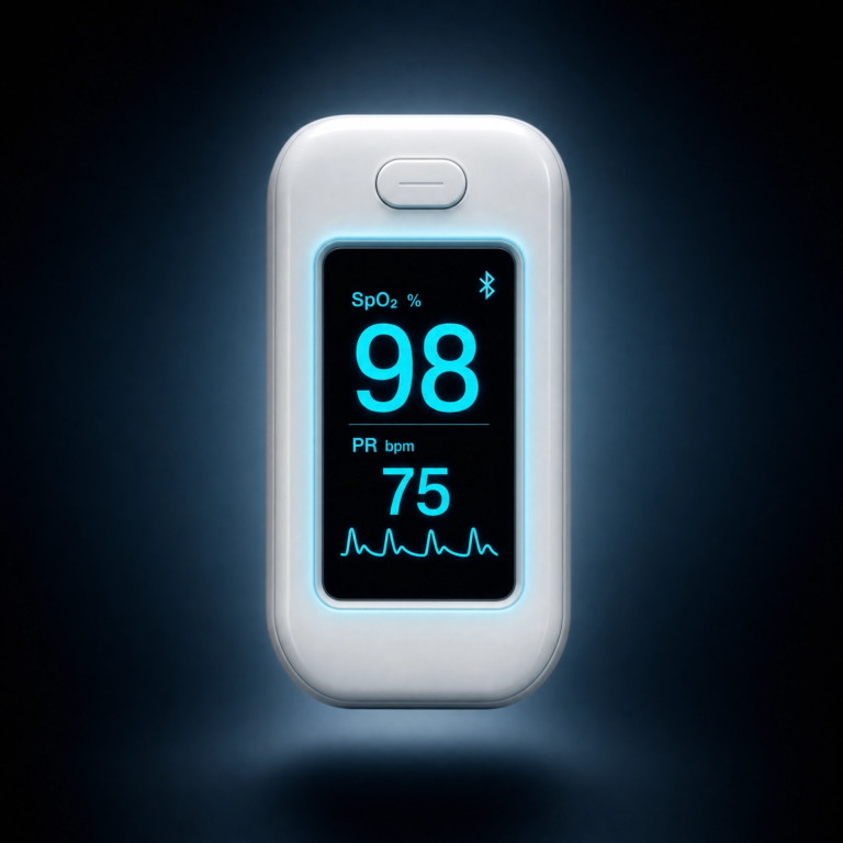 Bluetooth fingertip pulse oximeter